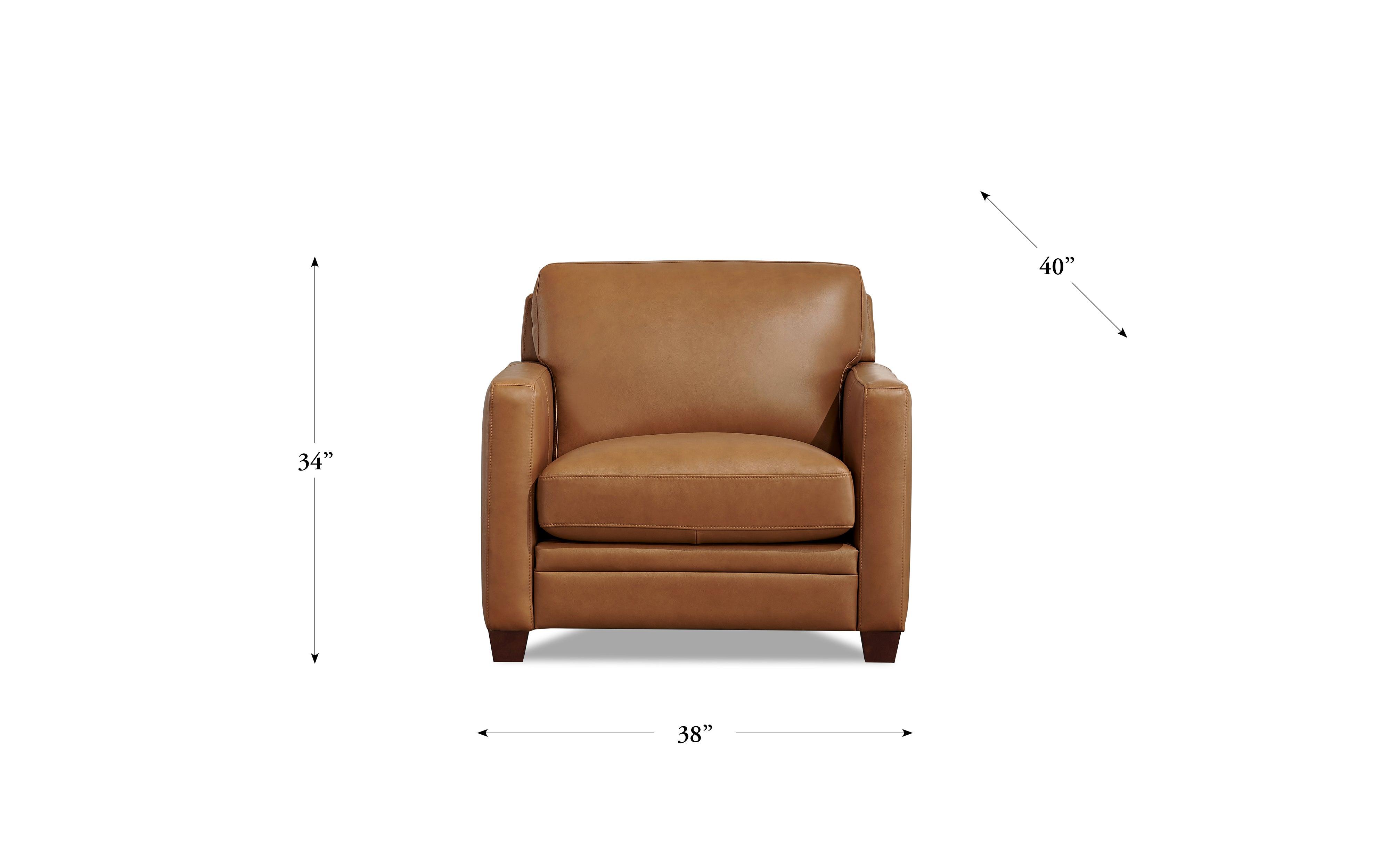Naples Leather Sofa Collection - Hydeline USA